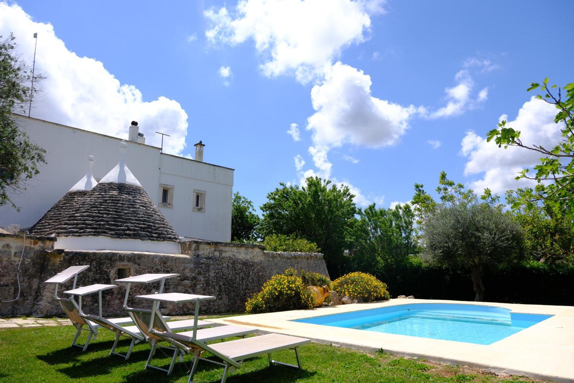 Terra Sessana Ville E Trullo Con Piscina Privata Ostuni Exterior photo