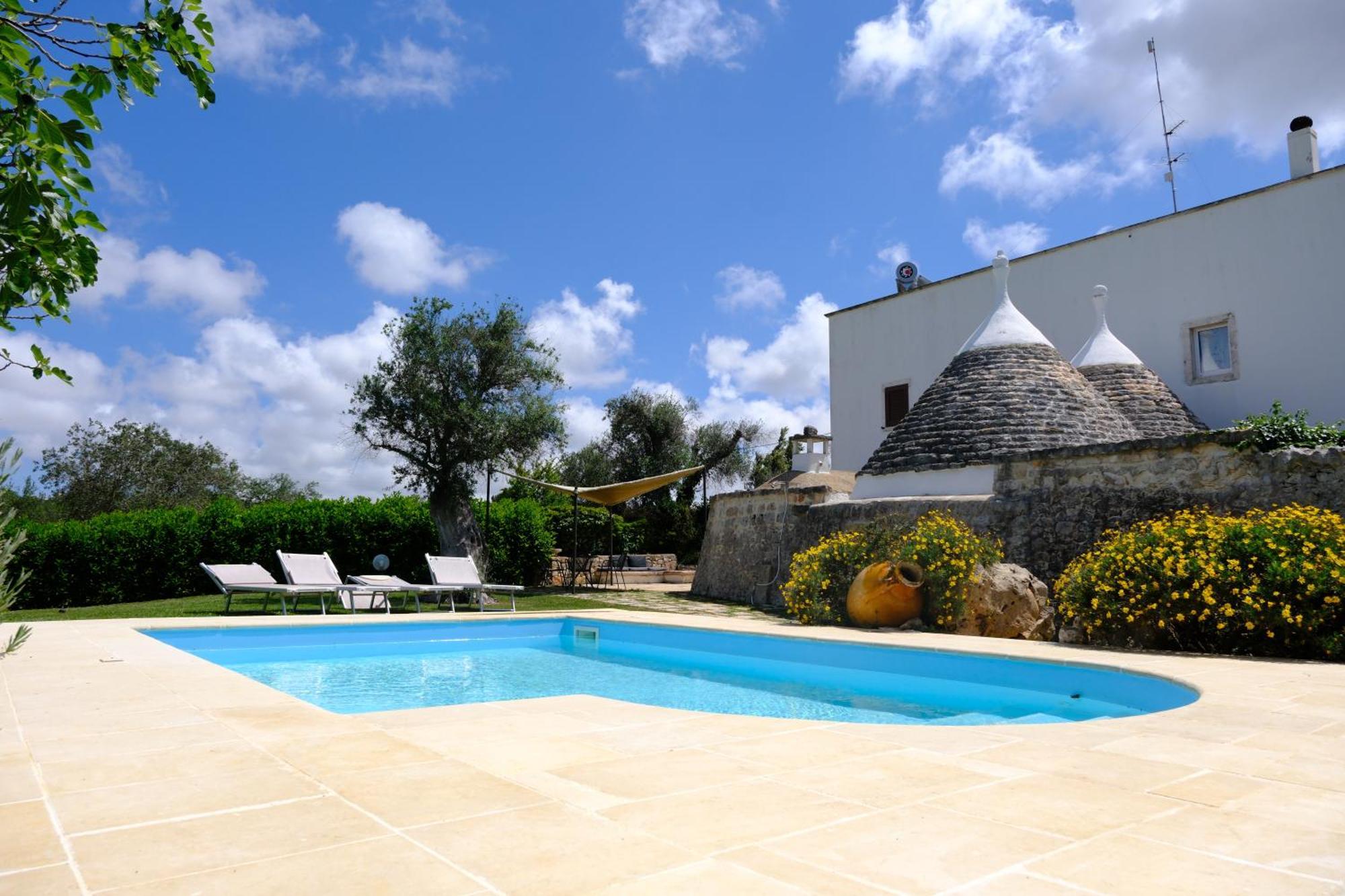 Terra Sessana Ville E Trullo Con Piscina Privata Ostuni Exterior photo