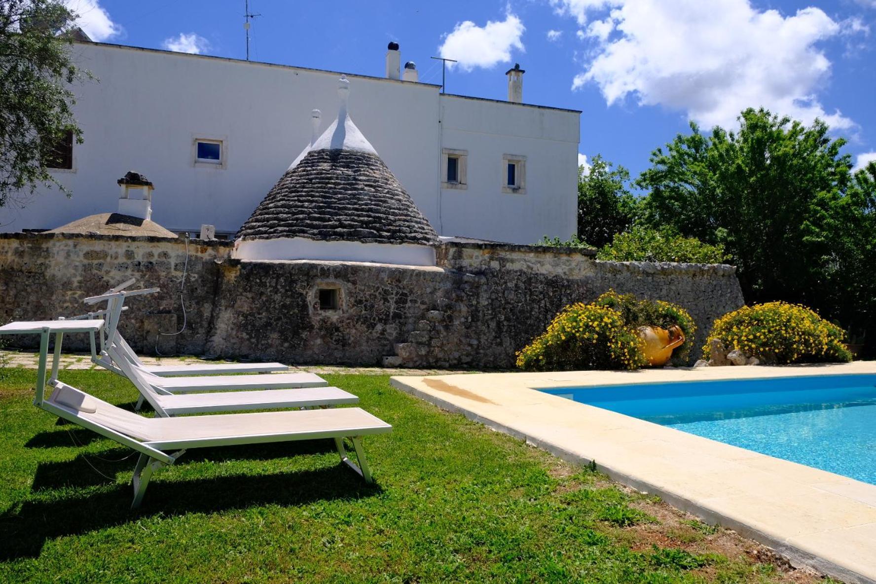 Terra Sessana Ville E Trullo Con Piscina Privata Ostuni Exterior photo